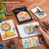Shuttle Art 186-teiliges Malset Deluxe Malkoffer mit Produktbild-Vorschau 3