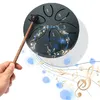 Steel Tongue Drum 3 Zoll 6 Töne Handpans Stahlzungentrommel Produktbild-Vorschau 2