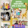 HECKBO Kinder Turnbeutel mit Sichtfenster & Dschungel-Motiv Produktbild-Vorschau 36