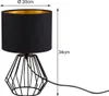 Lampada da tavolo CHUCK nera 1xE14x40W in tessuto, Anteprima dell’immagine prodotto 7