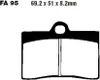 Bremsbeläge EBC Typ FA095V SEMI-Sintermetall Produktbild-Vorschau 6