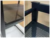 Waschmaschinenregal 74x65x111cm Schwarz | Regal Gestell für Produktbild-Vorschau 10