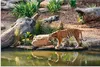ARTland Wandbild Alu für Innen & Outdoor Tiger an der Produktbild-Vorschau 2