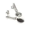 Ohrstecker 925 Silber matt Unendlichkeit und Anker Produktbild-Vorschau 4