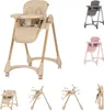 Chipolino Chaise haute Candy Shop, 4 roulettes, réglable, Voir les images du produit 1