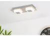 Briloner LED- Wand-/ Deckenleuchte 2-flg. alu-chrom Produktbild-Vorschau 1
