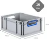 Eurobox NextGen Color | HxBxT 17x30x40cm | 16 Liter | Produktbild-Vorschau 2