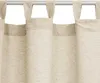 Gardine 140x245 cm mit Schlaufen in Beige, versch. Farben Produktbild-Vorschau 3