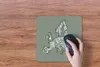 MuchoWow® Mauspad Mousepad Karte - Europa - Grau - Produktbild-Vorschau 3