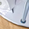 Nowoczesny okrągły stół szklany o średnicy 85 cm – Podgląd zdjęcia produktu 17