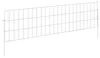 vidaXL Tuinhek met palen, 48 stuks, 115 x 30 cm, verzinkt Productafbeelding-voorbeeld 1