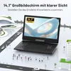 BOIFUN 15,7 Zoll DVD Player, 14,1 Zoll Großer Produktbild-Vorschau 9