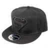 Superman Kšiltovka s černým logem DC Comics Fan Merchandise Náhled obrázku produktu 1