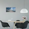 Wanduhr aus Glas – 60x30 cm - Glasbild - Glasuhr - Produktbild-Vorschau 3