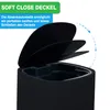 YourCasa® Mülleimer Bad [5L] - Elegantes Design - Produktbild-Vorschau 6
