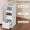 Yaheetech 2er Set Nachttisch 25 cm schmaler Beistelltisch Produktbild-Vorschau 5