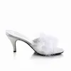 AMOUR-03 Damen Slipper von Fabulicious, Weiß  , EU 38, US 8 Produktbild-Vorschau 5