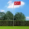 vidaXL Flagge der Türkei 90 x 150 cm Produktbild-Vorschau 2