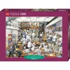HEYE Puzzle Cartoon Classics: Kreative Kü che 1000 Teile Anteprima dell’immagine prodotto 1