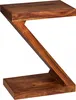 Wohnling Sheesham Table d'appoint \"Z\" en bois massif Cube Voir les images du produit 16