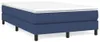 vidaXL Boxspringbettgestell Blau 120x200 cm Stoff Produktbild-Vorschau 1