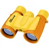 A pair of yellow and orange binoculars on a white background. Produktbild-Vorschau