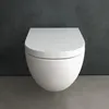 Alpenberger Hänge WC Spülrandlos Toilette | Keramik Wand WC Produktbild-Vorschau 2