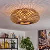 Decollatura Deckenlampe aus Metall/Bambus in Schwarz/Natur Produktbild-Vorschau 9