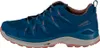 Side view of a blue LOWA hiking shoe. Produktbild-Vorschau