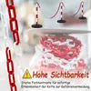 LARS360 50m Absperrkette Rot/Weiß Kunststoffkette Produktbild-Vorschau 6