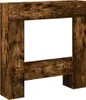 vidaXL Kaminumrandung Räuchereiche 81x18x82 cm Produktbild-Vorschau 1