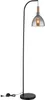 Globo Lighting Stehleuchte Metall schwarz matt, 1x E27 LED Produktbild-Vorschau 3