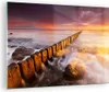 Bilder auf glas - Boot Landschaft Meer Ostsee - 70x50cm - Produktbild-Vorschau 1