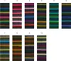 A collage of ten different color swatches of yarn. Produktbild-Vorschau