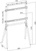 Logilink TV-Ständer, 49 70", Walnuss-Holzbeine, 40 kg max. Produktbild-Vorschau 8