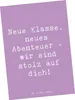 Mr. & Mrs. Panda Grußkarte Spruch Erster Schultag Abenteuer Produktbild-Vorschau 1