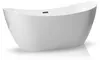 Corciano Freistehende Badewanne Malta 170x80cm Oval Weiß | Produktbild-Vorschau 2