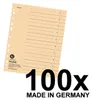 Intercalaires FALKEN 1-0 chamois, 100 pcs. Voir les images du produit 1