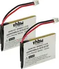 vhbw 2x Akku kompatibel mit Plantronics CS60 Wireless Produktbild-Vorschau 1