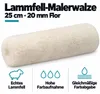 Lammfell Malerwalze 25cm  Malerwalze Lammwalze Malerrolle Produktbild-Vorschau 3