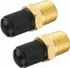 2Pcs 1/8" NPT MPT Brass Air Compressor Tank Fill Valve Voir les images du produit 5