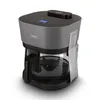 A modern air fryer with a glass basket is shown against a white background. Podgląd zdjęcia produktu