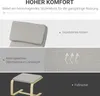 HOMCOM Relaxsessel mit Hocker, Armlehnen, Leinenoptik, Produktbild-Vorschau 4