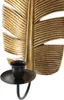 FURNLUX Kerzenhalter Blattgold 13cm / Hauptfarbe: Gold / Produktbild-Vorschau 3