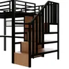 Letto a castello Flieks 90x200 cm con scrivania, letto per Anteprima dell’immagine prodotto 10