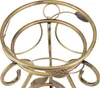 Metalowy kwietnik Fiorina 28x31x45cm złoty vintage Podgląd zdjęcia produktu 5