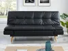 3-Sitzer-Sofa ZARINA aus  - Farbe Schwarz Produktbild-Vorschau 6