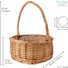 Creative Home Kosz Wielkanocny Wiklinowy z Rączką | Podgląd zdjęcia produktu 3