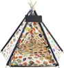 Pettimania Tipi/Höhle/Zelt mit Eulenprint für Hunde, Produktbild-Vorschau 1