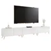 Idohome TV Lowboard Angel 300 cm Weiß Hochglanz–TV-Schrank Produktbild-Vorschau 6